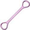 Generic Fascia di resistenza fitness da allenamento in design a 8 forme con maniglia per