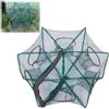 INNAL Trappola per Pesci 25x60cm 6 Fori Pieghevole Trappola per Gamberetti