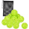 MUXZSIZ Palline da pickleball LED dinamiche progettate per il gioco notturno Leggere e resistenti per tutti i giocatori Le palline da pickleball LED vantano