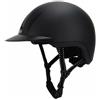 Baoblaze Casco Equitazione Cappello Protettivo Sportivo Casco Cavallo Equestre Materiale PC Mesh Traspirante Fibbia Regolabile Adatto a Adulti Bambini Lezioni, Nero Lucido, S 50-53 Cm