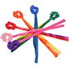 Toyvian 6 Pezzi Nastro da Polso per Bambine in Poliestere Leggero Design Vivace, Resistente e Facile da Usare per Ginnastica Ritmica, Competizioni e Divertimento All'aperto