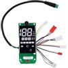 Sandyseptember Scooter cruscotto per Xiaomi 6 Lite, display a LED con indicatori di direzione, controllo wireless (Mi6)