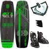 Brunelli Wakeboard Package 138 cm Wake Binding Wakeboard Binding Wakeboard Binding