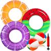 Chennyfun Set 5 Pezzi Giocattoli da Piscina a Forma di Frutta