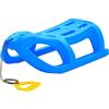 KFPOERTFGD Slittino per bambini, 80 cm, con corda di trazione, in plastica con pattini in acciaio per neve, giocattolo invernale fino a 50 kg, rosso