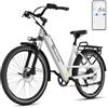 EVERCROSS Bici Elettrica Adulto 27.5, Motore 250W con Sensore di Coppia, Batteria 36V 13Ah Rimovibile, Freni a Disco Idraulici, 7 Velocità, Sblocco App, E-Mountain Bike per Pendolarismo e Fuoristrada