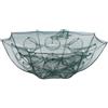 PACKOVE Nassa Porta Pesci Pieghevole a Ombrello 16 Fori, Rete Nylon Verde