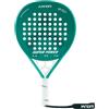 ianoni Racchetta da padel in fibra di carbonio con nucleo in schiuma EVA Memory Flex+borsa per il trasporto - Super Power Green