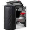 RANGLAND Tenda portatile per spogliatoio, con ventosa per la privacy, per SUV, campeggio, doccia, spiaggia e WC (borsa per il trasporto inclusa) (nero)