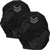 Luxshiny Copertura per Zaino 40-50l Oxford, Leggera con Strisce Riflettenti, per Trekking, Ciclismo e Uso Quotidiano