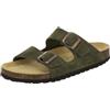 AFS-Schuhe, 3100 - Comodi sandali da uomo, in pelle, da casa e da lavoro, prodotti in Germania