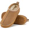 Mishansha Pantofole Donna Invernali Ciabatte Pelose Inverno Scarpe Casa Slippers Caldo Comode Antiscivolo Pantofola per Interni Esterni Marrone scuro 40