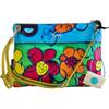 Gabs Borsa tracolla Pochette BEYONCE M Colorazione Stampa Margherite Giallo e Multicolore 100% Pelle