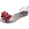 TangDao Durchsichtige Sandalen für Damen für den Sommer Flache Sandalen für Damen Strandschuhe für Damen