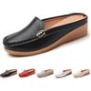 Topmis Sabot da Donna in Pelle Slip-on, Mocassini Larghi Senza Schienale Morbida