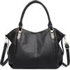 Miss Lulu Borsa Tracolla Donna Grande, Tote Bag PU Pelle Università Viaggio, Borsa da Lavoro Impermeabile, Tracolla Regolabile