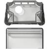 Generic Adatto per AYN Thor, copertura protettiva per console di gioco, custodia resistente agli urti in TPU trasparente (Nero trasparente)