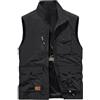 CEWIFO Gilet Uomo Red Leather Jacket Men Giubbotto Riscaldato Giacca Di Pelle Moto Giacche da Casual Felpe con Cappuccio e Zip Streetwear