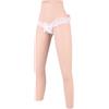 YEEFAIRY Intimo Contour in Silicone per Crossdresser Pantaloni Lungi Realistici Aspect Femminile Artificiale Funzionalità per Transgender MTF Cosplay e Cross Dressing (Pelle Chiara, Taglia L)
