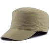 RYDLE Cappello Uomo Berretto A Punta Piatta in Maglia Oversize Cappello A Visiera in Poliestere Sottile Estivo per Adulti Uomo E Donna Berretto Militare di Grandi Dimensioni 55-60 Cm 60-66 Cm,Kaki