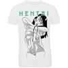 Bughyprint Tshirt Maglia Maglietta Uomo Donna Moda Hentai Waifu Anime Manga Sexy Female Body Poses Pornhub Porn HUB Senpai, XXL