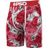 PSD Boxer Uomo Blu Nero Stampa Geometrica | Boxer Elastico in Vita e Microfibra Regalo Originale Taglia S