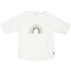 LÄSSIG Rashguard - Maglietta da bagno a maniche corte, protezione UV, a maniche corte, Rainbow Nature, 19-24 Monate