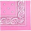 MDSTYLE Bandana extra large 68,6 x 68,6 cm, 100% cotone, per uomini e donne, fazzoletto con motivo cachemire, sciarpa, bandana jumbo, Rosa, X-Large