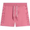 FREDDY - Pantaloni Shorts con Motivo Grafico E Logo, 94% Cotone 6% Elastan