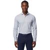 BS BOTTEGA DEL SARTO Man in Italy Bottega del Sarto Camicia Bianca Super Slim Fit in Cotone Elasticizzato con Micro Fantasia E Colletto Francese Sartoriale