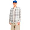 JACK & JONES JORJOSHUA - Maglietta a Maniche Corte, Cloud Dancer/Checks: Checks, L