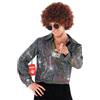 Morph Camicia Disco Anni 70 Uomo, Camicia Anni 70 Uomo, Costume Halloween | Camicia da Disco, Paillettes Scintillanti Anni 70, Chiusura a Bottoni, Perfetto per Halloween, Ideale per Travestirsi