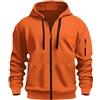 CEWIFO Giacchetto Moto Estivo Uomo Felpe Nere con Zip e Cappuccio Felpa Rosa Stampa Maglioni Lana Invernali Giacca+Ecopelle Giubbotto Autunnale Jacket Jeans Pelle