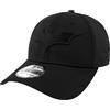 New Era Batman Dark Knight Trilogy Logo nero su nero 39Thirty Cappello aderente, Nero , Large/X-Large