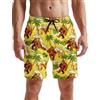 TUONROAD Costumi Uomo Mare 3D Stampato Bermuda da Bagno Asciugatura Rapida Costume Surf Pantaloncini S-3XL