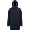 K-Way Giubbotto Lungo uomo, modello MARLYN BONDED realizzato in poliestere, dal Fit Regular, colore Blu