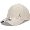 New Era - MLB New York Yankees Flawless 9Forty Strapback cap, Beige., Taglia Unica