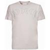 John Richmond T-Shirt Gomer in Cotone Firmata, Modello Girocollo, Logo Ricamo in Tinta e Manica Corta vestibilità Conforme alla Propria Taglia Il Modello in Foto è Altro 183 cm Indossa