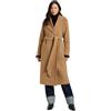 Lee - Giacca Donna - Vestibilità Comoda - Wool Coat - Dark Camel
