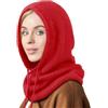 DRESHOW Cappelli Invernali per le Donna Balaclava Knit Beanie Skull Cap con Coulisse Caldo Cappuccio Sciarpa Cappello