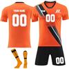 JKJFJKA Maglia da Calcio per Adulti e Bambino Maglietta Personalizzata con Nome e Numero Completo da Calcio con Pantaloncini e Calzini Regali di Calcio Regali Personalizzati