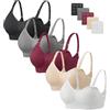 HBselect 5 PCS Reggiseno Allattamento con Estensione Reggiseno Bra Donna