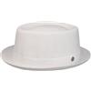LIERYS Pork Pie Cappello in Lino Screziato Prodotto in Italia Unisex Primavera Estate