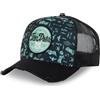 Von Dutch Cappello Uomo e Donna, Trucker Print, Blu 04
