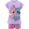 Disney Lilo And Stitch Bambina Pigiama Corto