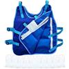 Moxeupon Giubbotto refrigerante - Abbigliamento rinfrescante, camicia rinfrescante evaporazione, abbigliamento protettivo per lo sport
