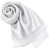 MAPIMANIA - Stola Donna Elegante in Misto Seta 195x70 cm per Cerimonia