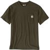 Carhartt Dearborn Relaxed Pocket T-Shirt Maglietta Work Utility Uomo (Pacco da 1)