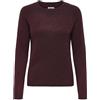 ONLY Onlrica Life L/S Knt Noos - Maglione, Zinfandel, L