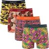 INNERSY Boxer da uomo con apertura, traspiranti, confezione da 4 pezzi